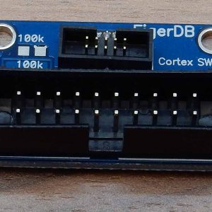SWD (20-pin) to SWD (10-pin) cable adapter board without cable